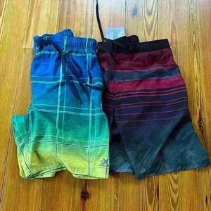 2 Pairs Of Men's Swim Trunks... ZX... ZeroXposur Size Large